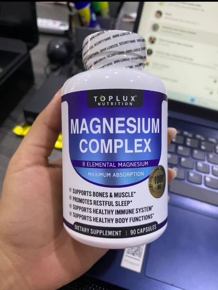 MAGNESIO COMPLEX + ACEITE CÚRCUMA OBSEQUIO