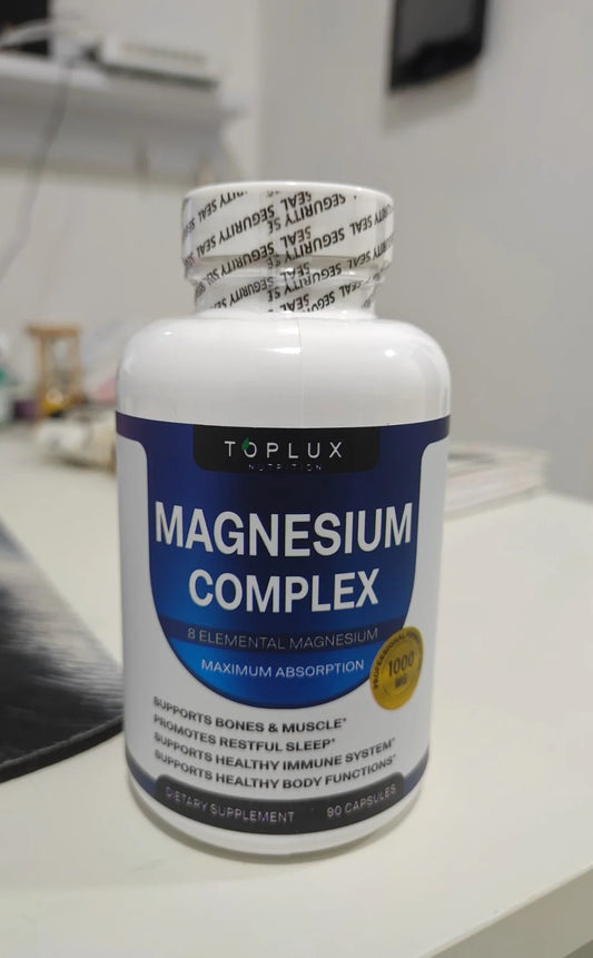 MAGNESIO COMPLEX + ACEITE CÚRCUMA OBSEQUIO
